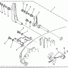 40 (TWIN CARB) (W/OIL INJECTION) 6E9-150001 AND UP      (E) Remote control attaching kit
