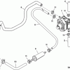 40 CARB (3 CYL.)(4-STROKE) 1B227000 THRU 1B344306 ТОПЛИВНЫЙ НАСОС