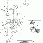40 Carb (3 CYL.)(4-STROKE) 1C000001 THRU 1C018825 ПОВОРОТНЫЙ КРОНШТЕЙН