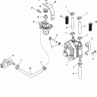 40 EFI (3 CYL.)(4-STROKE) 1B227000 THRU 1B344398 ТОПЛИВНЫЙ НАСОС