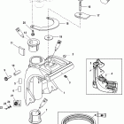 40 EFI (4 CYL.)(4-STROKE) 1C050252 & Up ПОВОРОТНЫЙ КРОНШТЕЙН