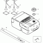 40 LIGHTNING XR (International) 0N056165 & Up Топливный бак (пластик-6,6 галлона)