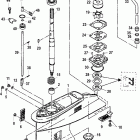 40 LIGHTNING XR (International) 0N056165 & Up Корпус редуктора, вертикальный вал