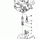 40A (ABOVE PROP. EXHAUST) 676-A00346 THRU 007735     (M) Карбюратор