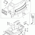 40A (ABOVE PROP. EXHAUST) 676-A00346 THRU 007735     (M) Обтекатели