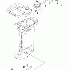 40A (ABOVE PROP. EXHAUST) 676-A41356 THRU 311370      (ML) Mounting system