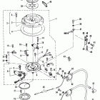 40A (ABOVE PROP. EXHAUST) 676-A41356 THRU 311370      (ML) Flywheel magneto