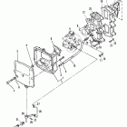 40B (CDI IGNITION/THRU PROP. EXHAUST) 676-B002781 AND UP     (M) ВПУСКНОЙ КОЛЛЕКТОР