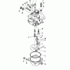 40B (CDI IGNITION/THRU PROP. EXHAUST) 676-B302426 AND UP      (M Карбюратор