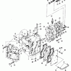 40B (CDI IGNITION/THRU PROP. EXHAUST) 676-B405251 AND UP      (E Crankcase and cylinder head