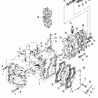 40B (THRU PROP. EXHAUST) EL-676-B400420 THRU B405250 Crankcase and cylinder head