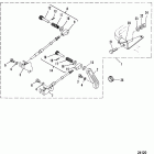 40B (THRU PROP. EXHAUST) M-676-B000106 THRU B002780 Remote control attaching kit