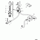 40B (THRU PROP. EXHAUST) M-676-B000106 THRU B002780 Fuel lines and filter