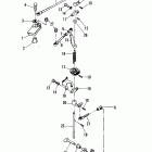 40B (THRU PROP. EXHAUST) M-676-B000106 THRU B002780 УПРАВЛЕНИЕ ДРОССЕЛЕМ