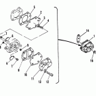 40C (TWIN CARB) (W/AUTO-BLEND) 6E9-423163 THRU 450000      (EL) ТОПЛИВНЫЙ НАСОС