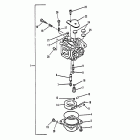 40C (TWIN CARB) (W/AUTO-BLEND) 6E9-500101 AND UP      (ET) Карбюратор