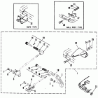 40C (TWIN CARB) (W/AUTO-BLEND) 6E9-500101 AND UP      (ET) Remote control attaching kit