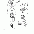 45 (4 CYL.) 0B110789 & Up Power trim pump(eaton rectangular motor)