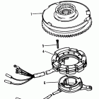 50 (3 CYL.) 0D000750 THRU 0G290584 Flywheel (55)