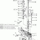 50 (3 CYL.) 0G290585 THRU 0G589999 Gear hsg(drive shaft)(60 sea / mara / big foot,3 jaw rev...