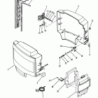 50 (3 CYL.) 6428681 THRU 0B122929 Cowling and front cover