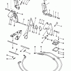 50 (3 CYL.) 6428681 THRU 0B122929 Trim cylinders and hydraulic hoses