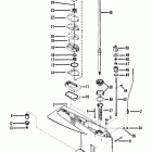 50 (4 CYL.) 7143688 AND UP Корпус редуктора, вертикальный вал