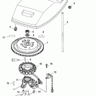 50 (4-STROKE) 0G760300 THRU 0T178499 Маховик