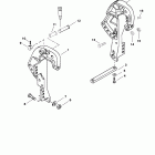 50 BIGFOOT (4-STROKE) 0G231123 THRU 0G760299 Clamp bracket (non bigfoot)