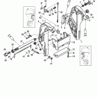 50 BIGFOOT (4-STROKE) 0G760300 THRU 0T178499 Кронштейн крепления к транцу