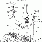 50 EFI (4 CYL.)(4-STROKE) 1C000001 THRU 1C050251 Gear housing(driveshaft)(serial #1c033811 & up)