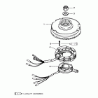55 (3 CYL.) 0G290585  THRU 0G589999 Flywheel (55 / 60 seapro / marathon)