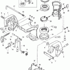 6 (4-STROKE) 0R000001 THRU 0R067089 Clamp brackets