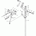 60 (2 CYL.) 675-001171 AND UP Gear shift linkage