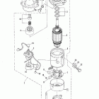 60 (2 CYL.) 675-001171 AND UP Electric starter motor