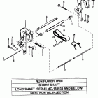 60 (3 CYL.) 0A721308 & Up Clamp bracket(short)(long-0c160935 & below)(60el noi)(np...