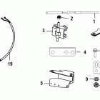 80 JET 0T980000 THRU 0T999999 Tiller handle adapter kit(jet 80)