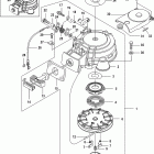 9.9 (4-STROKE)(209cc) 0R042475 & Up ПУСКОВОЙ МЕХАНИЗМ
