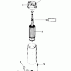 90 (3 CYL.) 1B000001 & Up Starter motor, service