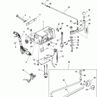 90 (4-STROKE) 0G960500 thru 0T800999 Компоненты комплекта ручки рулевого управления