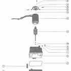 90 (6 CYL.) 5309951 THRU 5721324 Hydraulic pump assembly