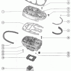 90 (6 CYL.) 5309951 THRU 5721324 Exhaust extension plate