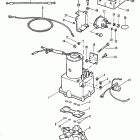 90 (6 CYL.) 5594657 THRU 6436122 Power trim components (without circuit breaker and fuse)