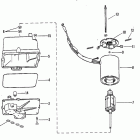 90 (6 CYL.) 7147088 THRU 7208847 Hydraulic pump assembly (plastic reservoir)