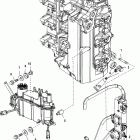 90 DFI (3 CYL.)(1.5L) 0T801000 THRU 1B226999 Vapor separator / fuel rail mounting