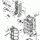 90 EFI (4-STROKE) 1B172291 THRU 1B366822 Блок цилиндров и коленчатый вал