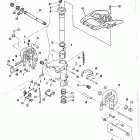 K25 6A4-000101 AND UP      (M) Clamp and swivel bracket / reverse lock