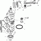 V-115 DFI (2.5L) 0G960500 THRU 0T178499 Коленчатый вал, поршни и шатуны