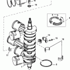 V-135 0C239553 THRU 0D081999 Crankshaft(connecting rod forging # is 636-8118)