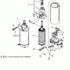 V-135 DFI (2.5L) 0G590000 THRU 0G760299 Стартер